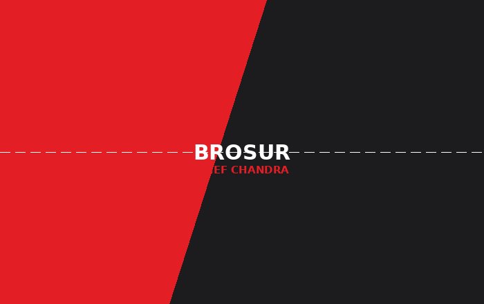 Brosur Sekolah Siap Cetak